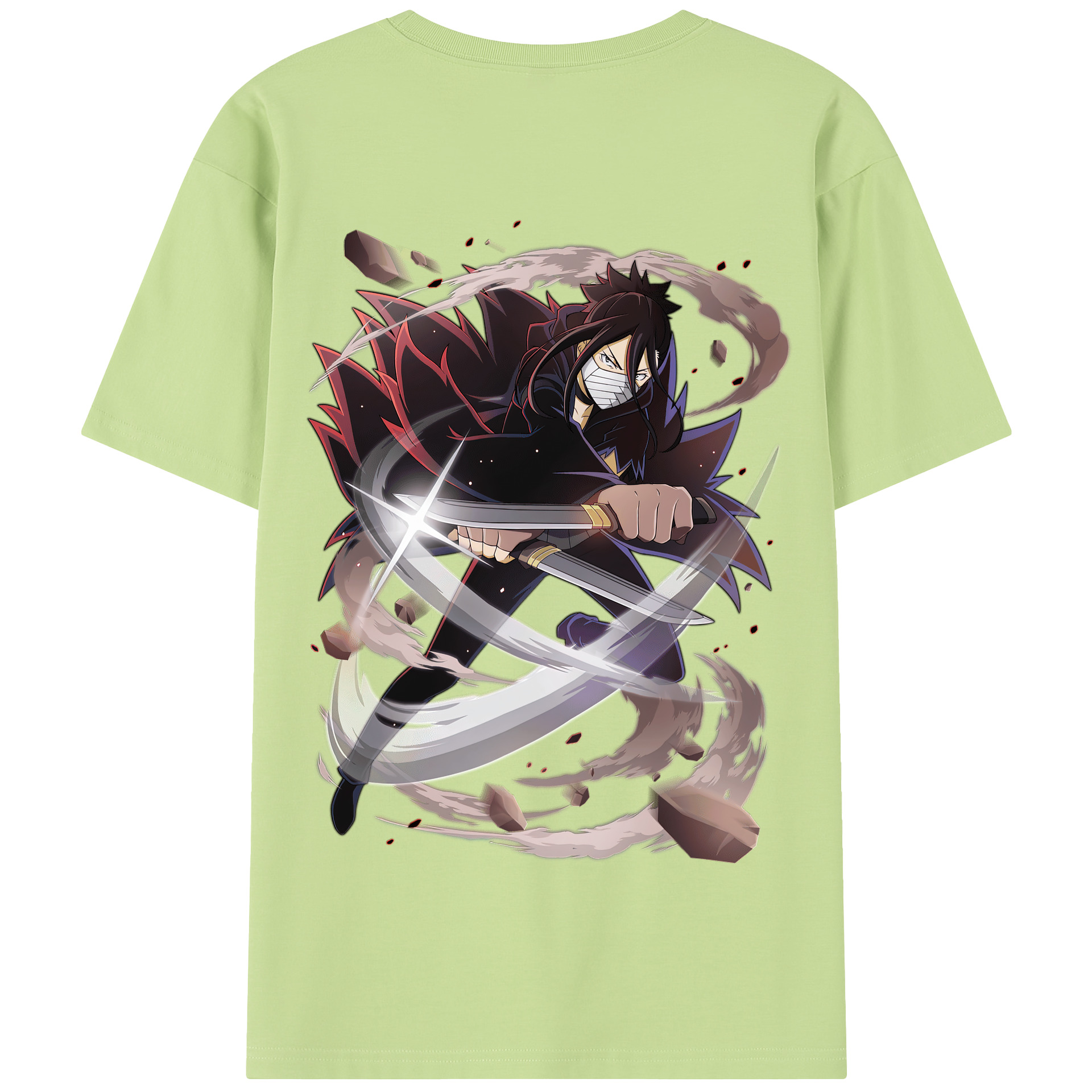 （画像用） 文豪ストレイドッグス Bungo Stray Dogs 綿100％半袖Tシャツ（背面プリント）